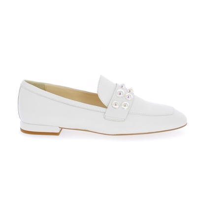 Louisa moccassins blanc