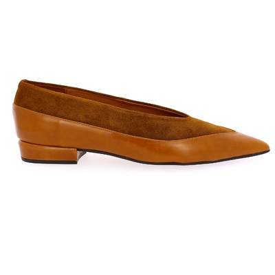 Angel Alarcon ballerinas cognac