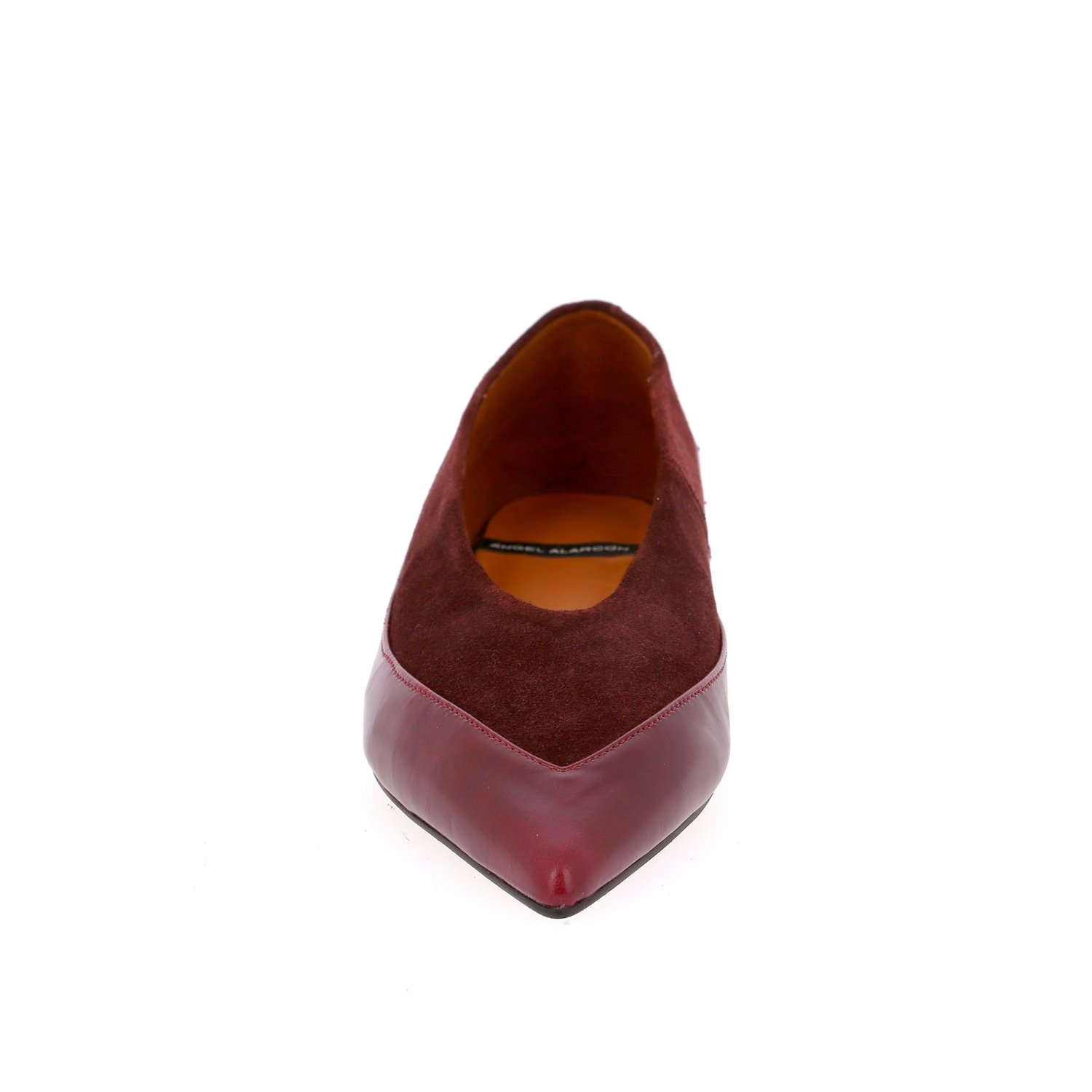Zoom Angel Alarcon ballerinas bordeaux