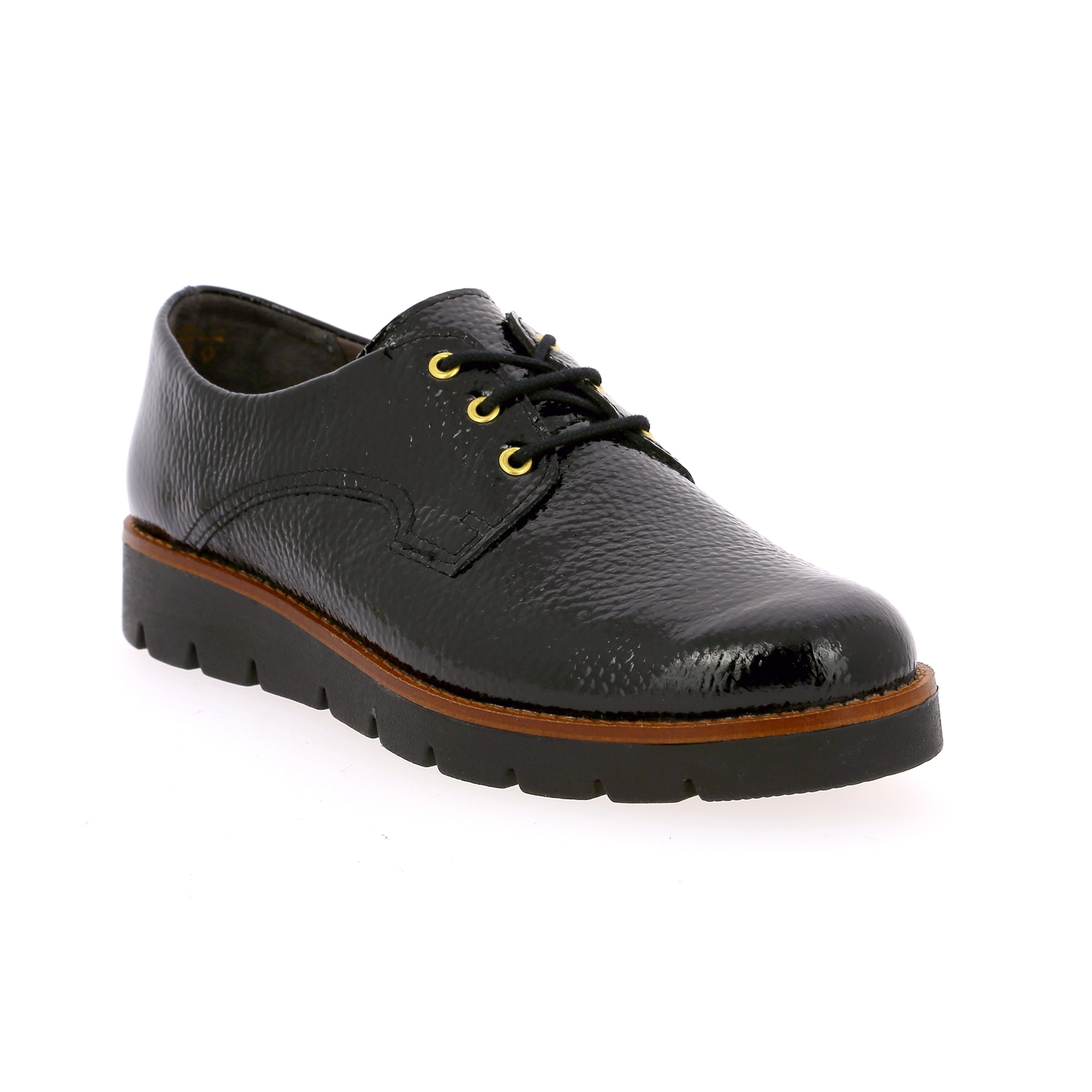 Zoom Cypres veterschoenen zwart