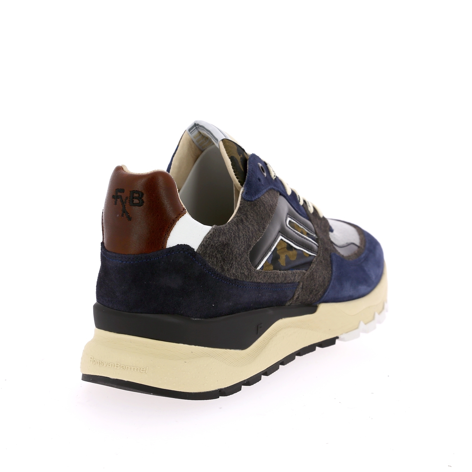 Zoom Floris Van Bommel sneakers blauw
