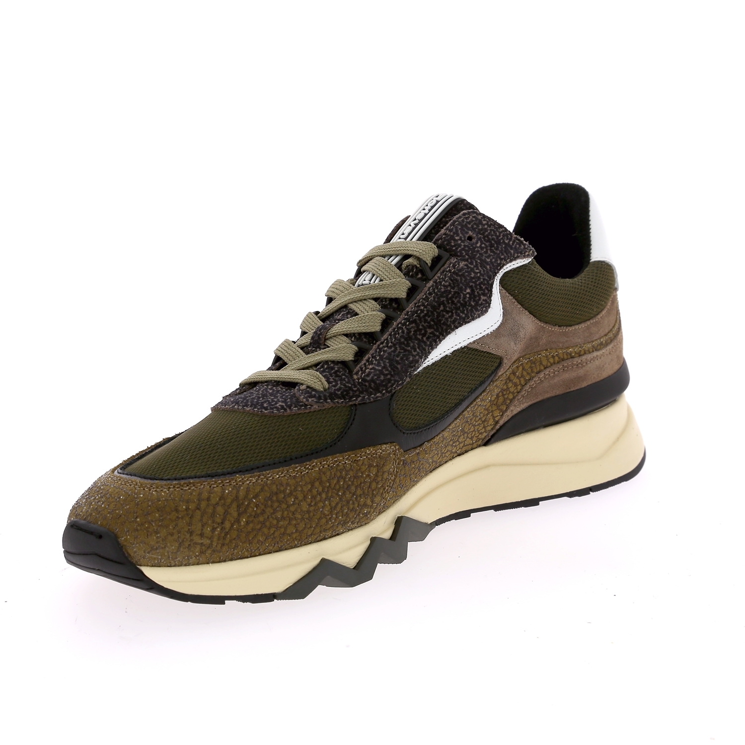Zoom Floris Van Bommel sneakers kaki