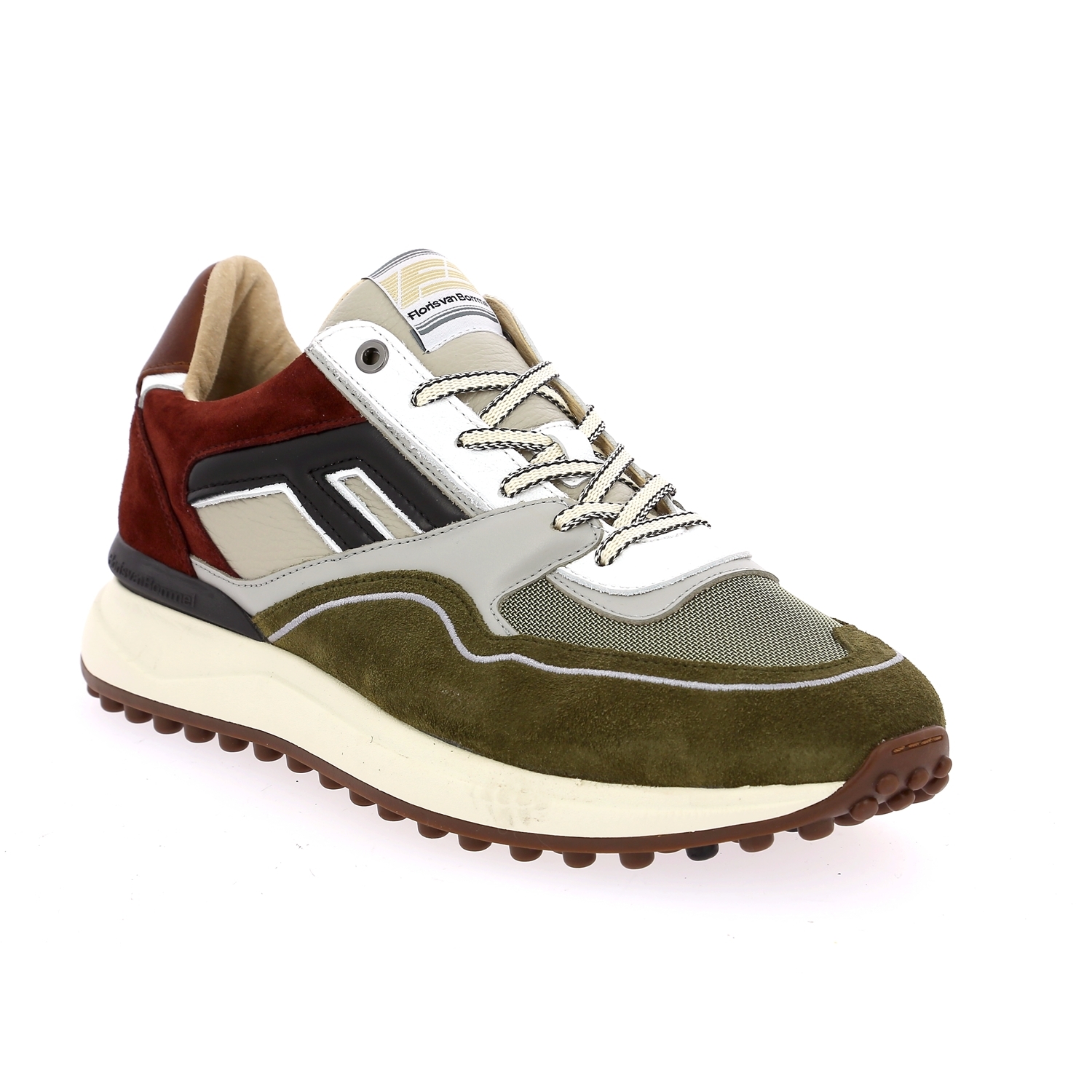 Zoom Floris Van Bommel sneakers kaki