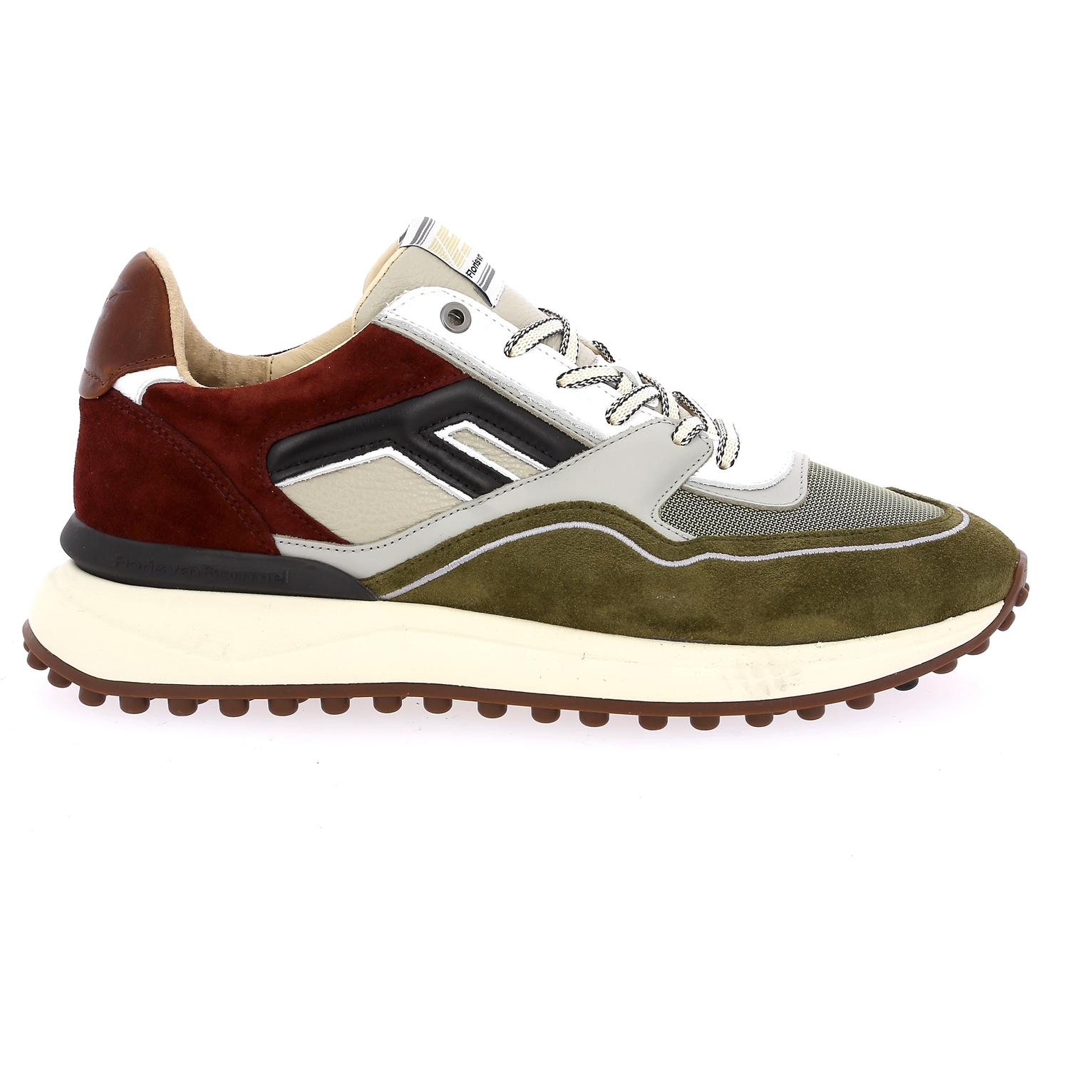 Zoom Floris Van Bommel sneakers kaki