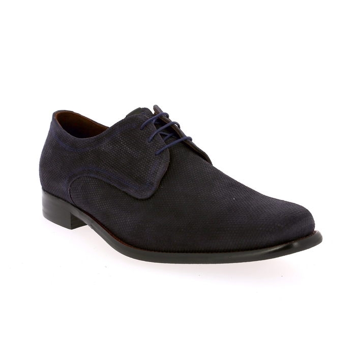 Floris Van Bommel veterschoenen blauw blauw