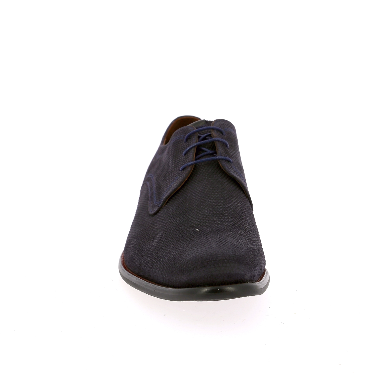 Zoom Floris Van Bommel veterschoenen blauw