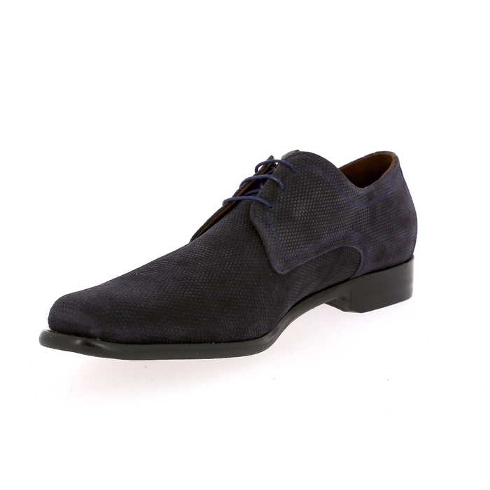 Floris Van Bommel veterschoenen blauw blauw
