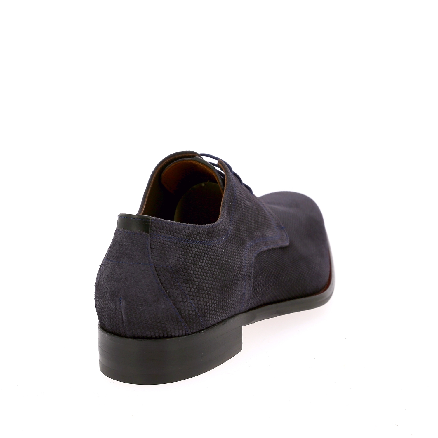 Zoom Floris Van Bommel veterschoenen blauw