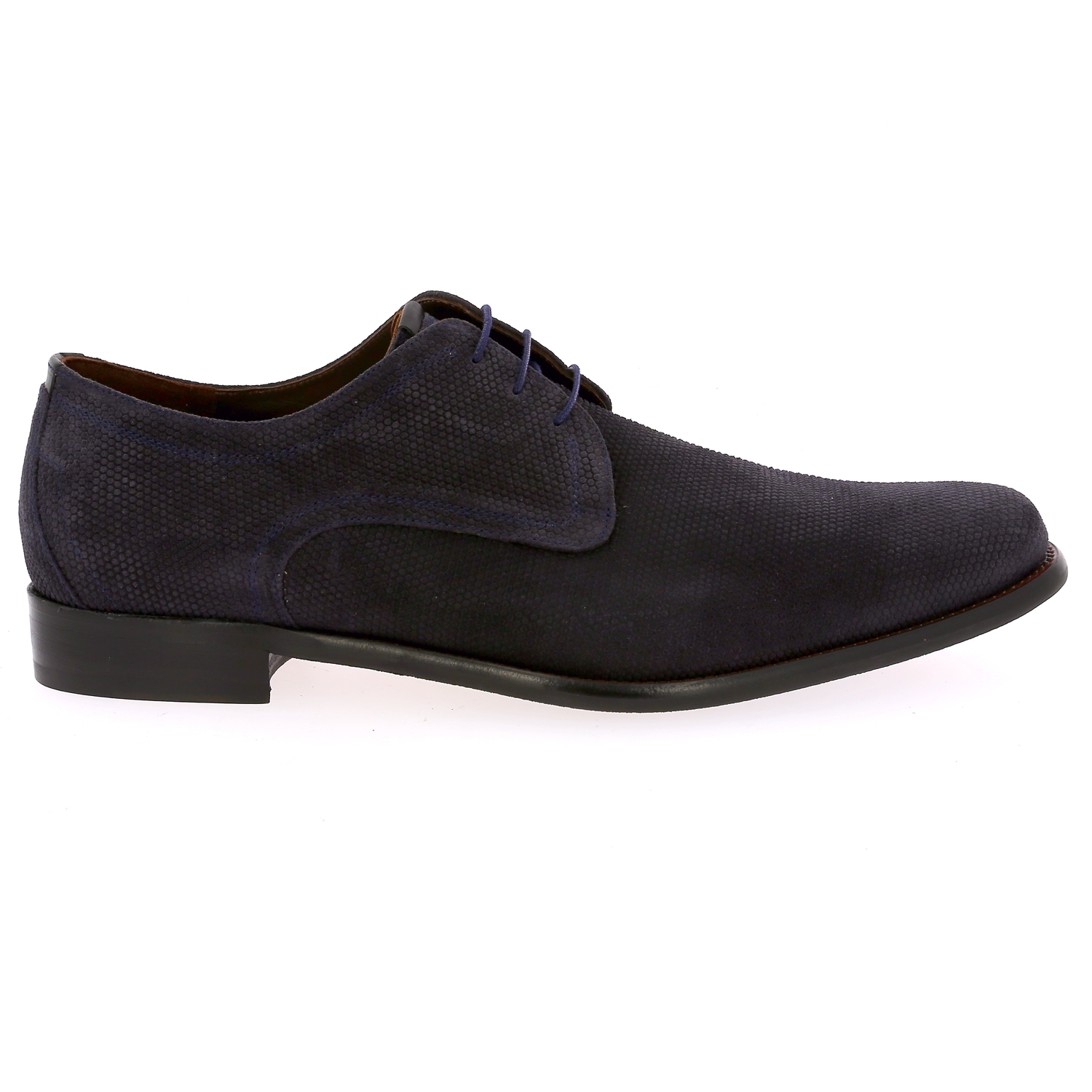 Zoom Floris Van Bommel veterschoenen blauw