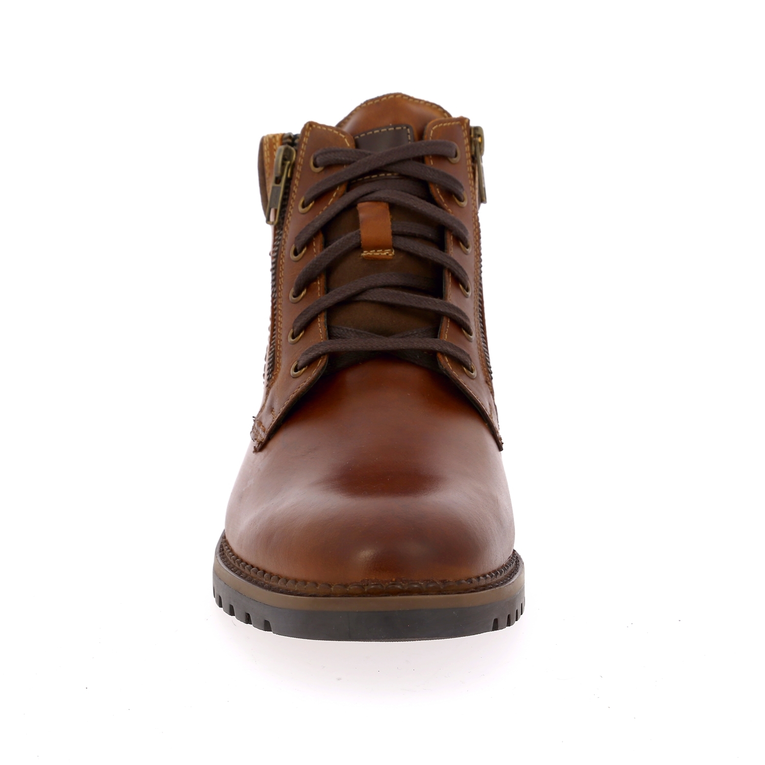 Zoom Cypres bottines cognac
