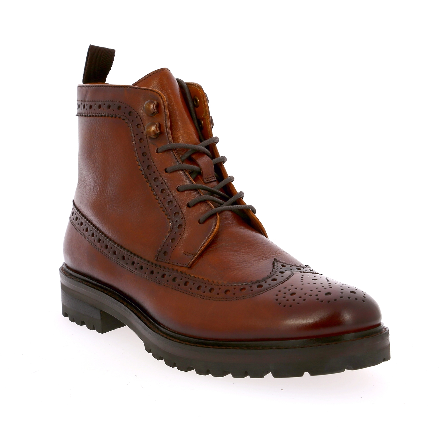 Zoom Daniel Kenneth bottines cognac