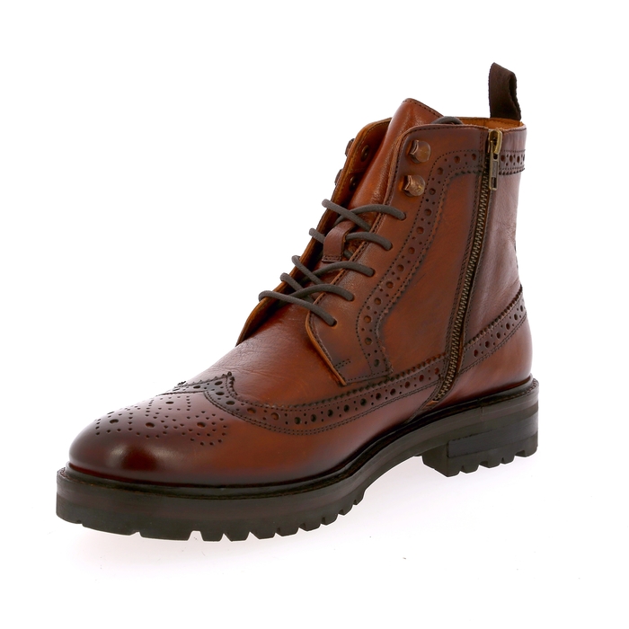 Daniel Kenneth bottines cognac cognac