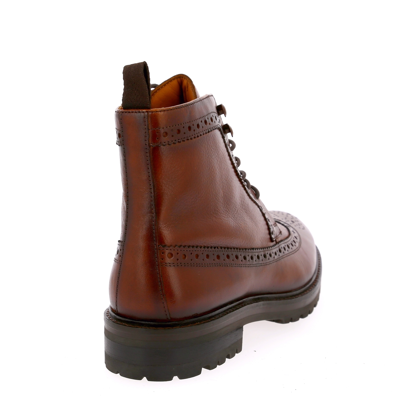 Zoom Daniel Kenneth bottines cognac