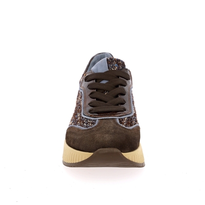 Softwaves sneakers bruin