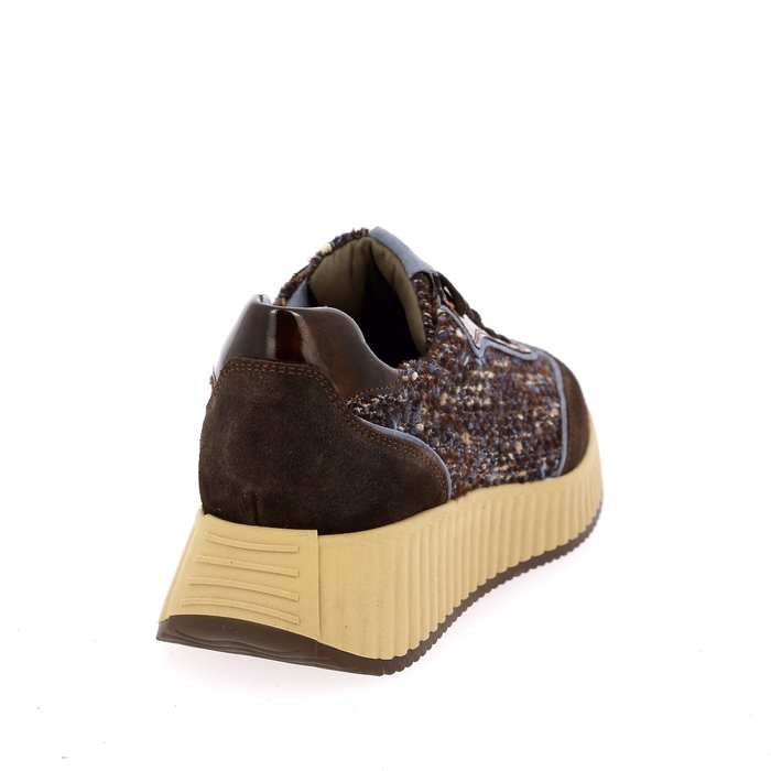 Softwaves sneakers bruin bruin