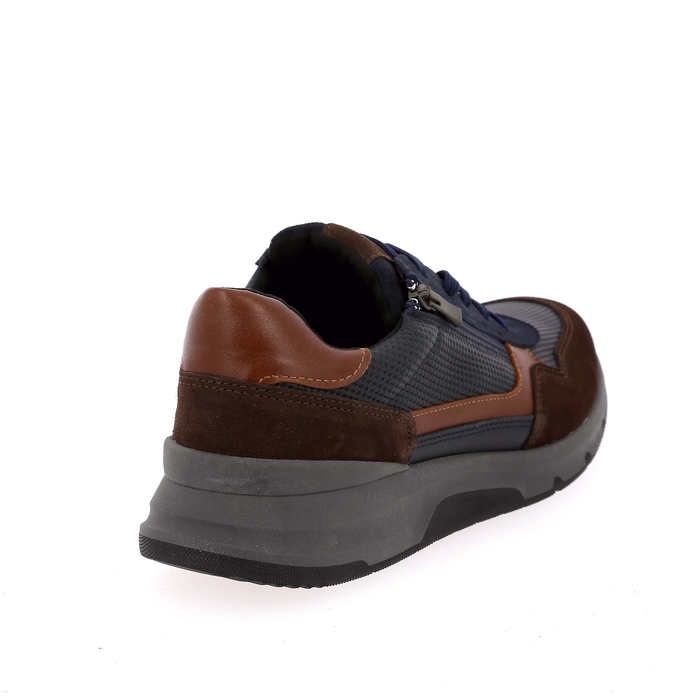 Cypres sneakers bruin bruin