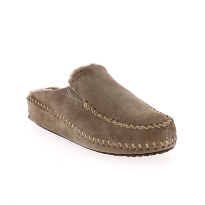 Cypres pantoffels taupe
