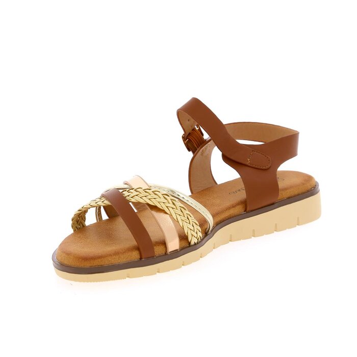 Ella Cruz Sandales cognac