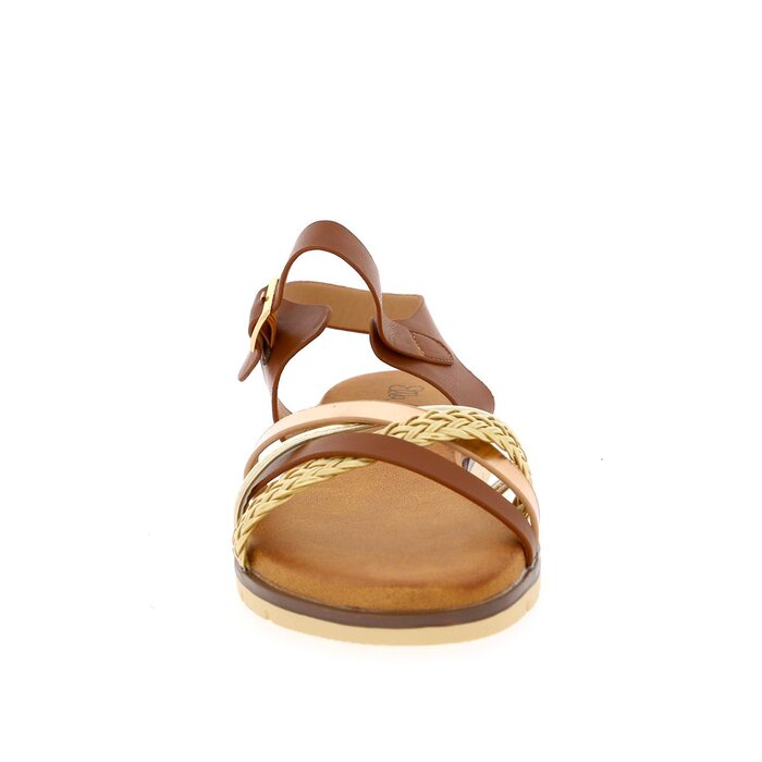 Ella Cruz Sandales cognac