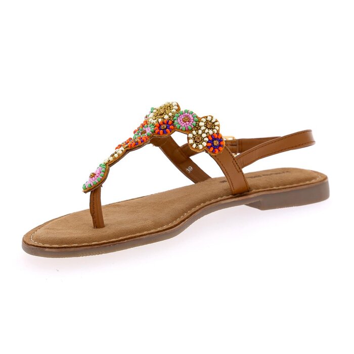 Cypres Sandales cognac