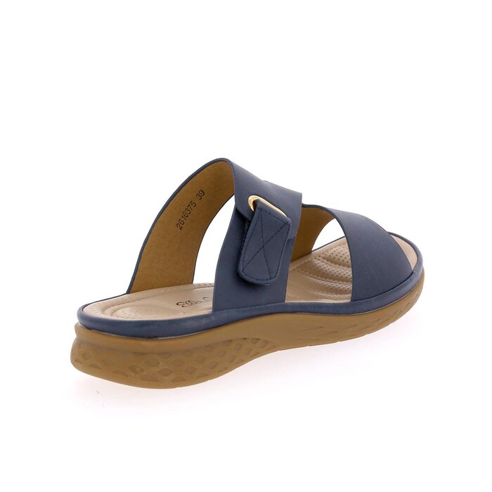 Muiltjes - slippers Ella Cruz blauw