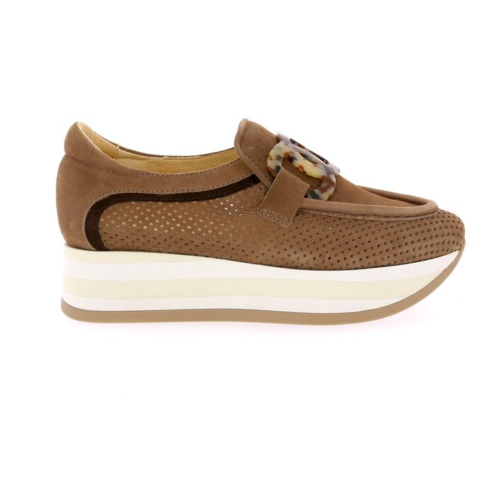 Instappers - instapschoenen Softwaves bruin