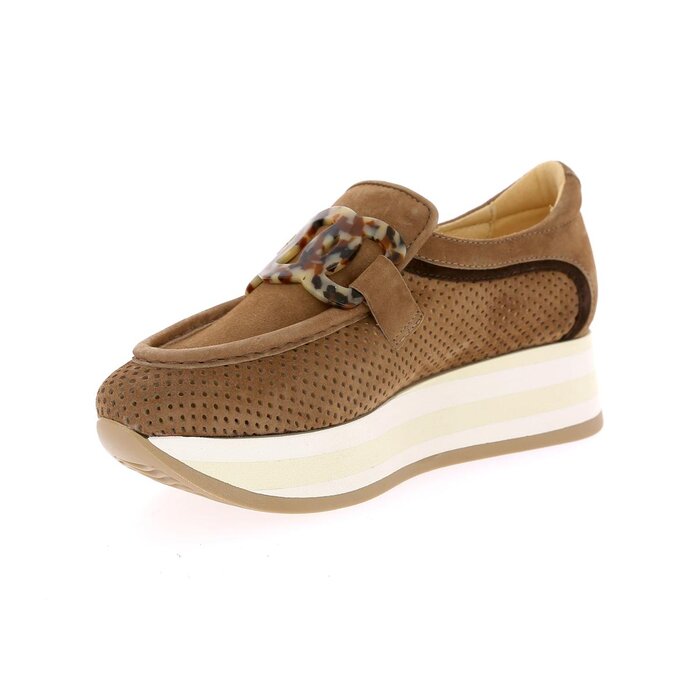 Instappers - instapschoenen Softwaves bruin