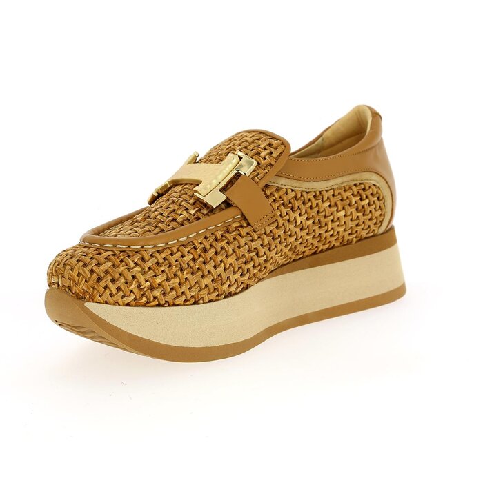 Instappers - instapschoenen Softwaves camel