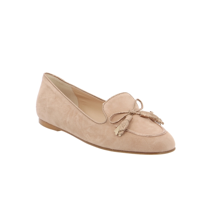 Delaere instappers - instapschoenen nude nude