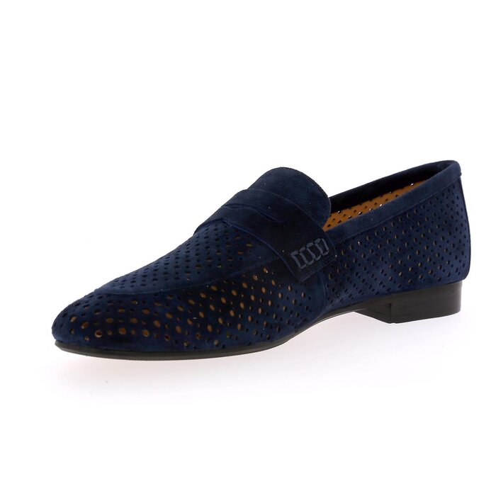 Di Lauro Moccassins bleu