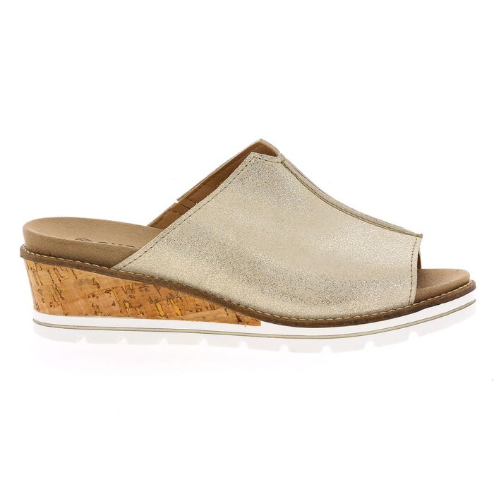 Cypres Muiltjes - slippers platinum