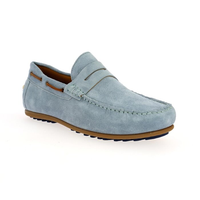 Floris Van Bommel Moccassins ciel
