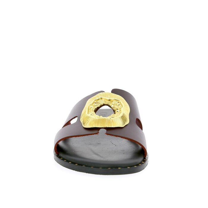 Caryatis Sandales bordeaux