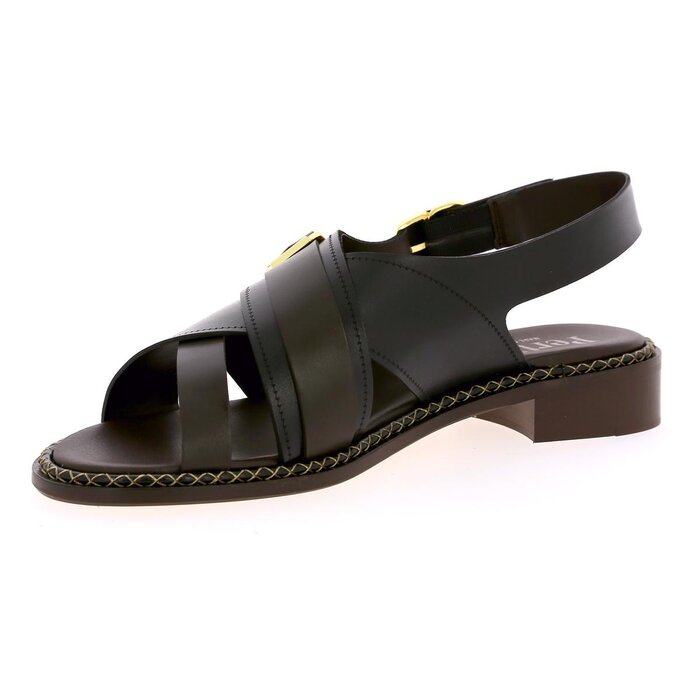 Pertini Sandalen bruin