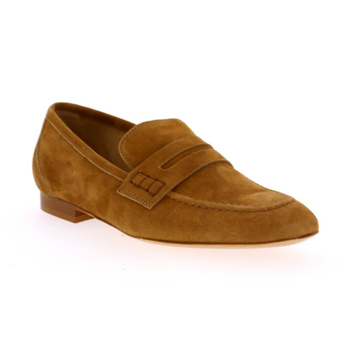 Luca Grossi Instappers - instapschoenen cognac