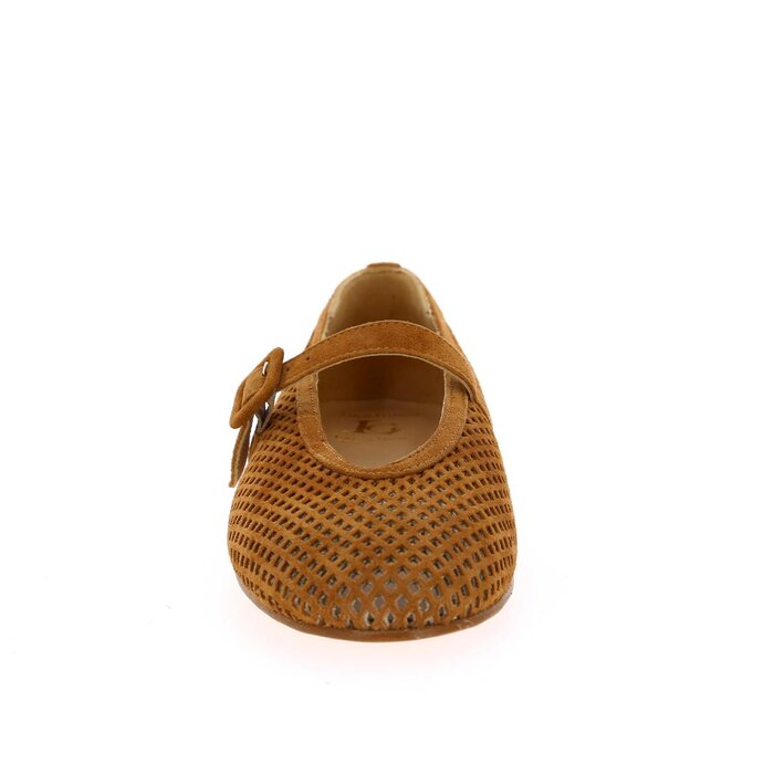 Luca Grossi Ballerines cognac