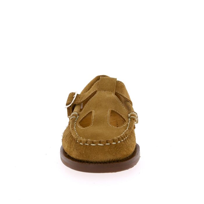 Sebago Moccassins camel