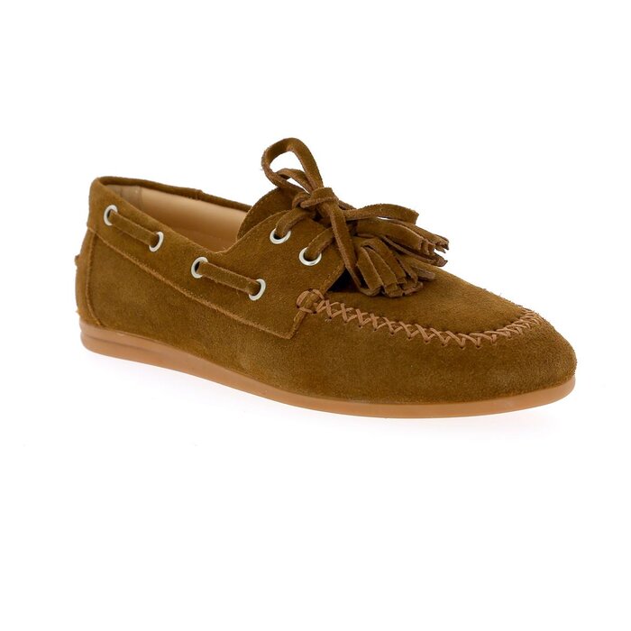 Di Lauro Instappers - instapschoenen cognac