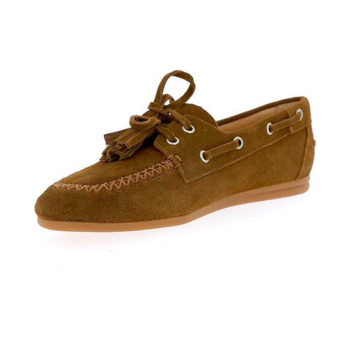 Di Lauro Instappers - instapschoenen cognac