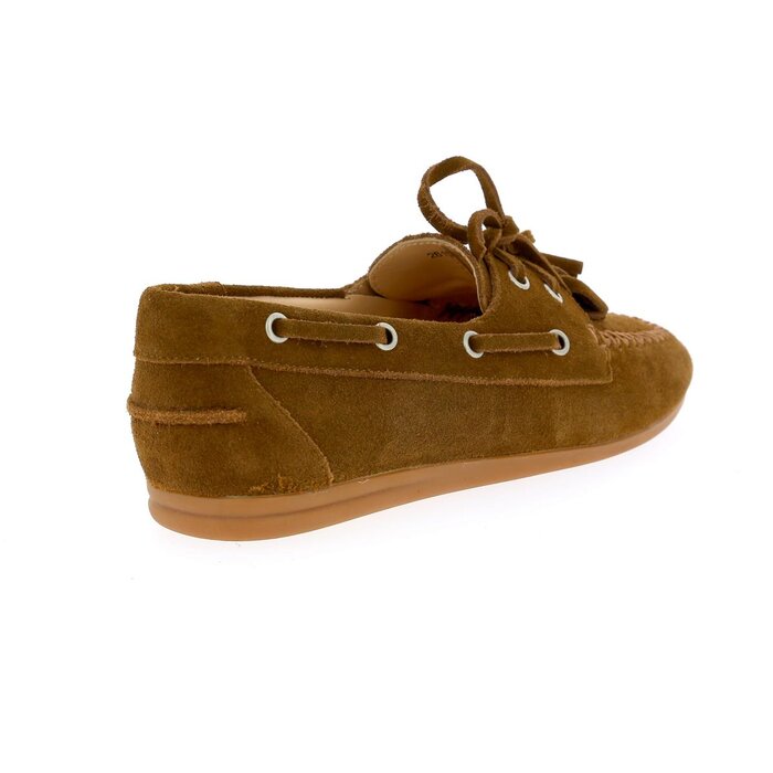 Di Lauro Instappers - instapschoenen cognac