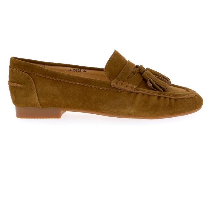 Di Lauro Instappers - instapschoenen cognac