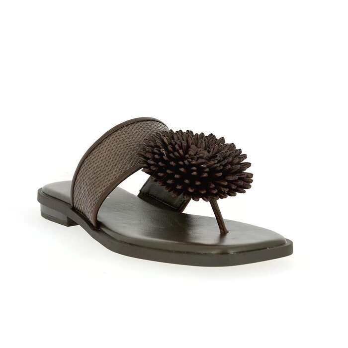 Noa Harmon Muiltjes - slippers bruin