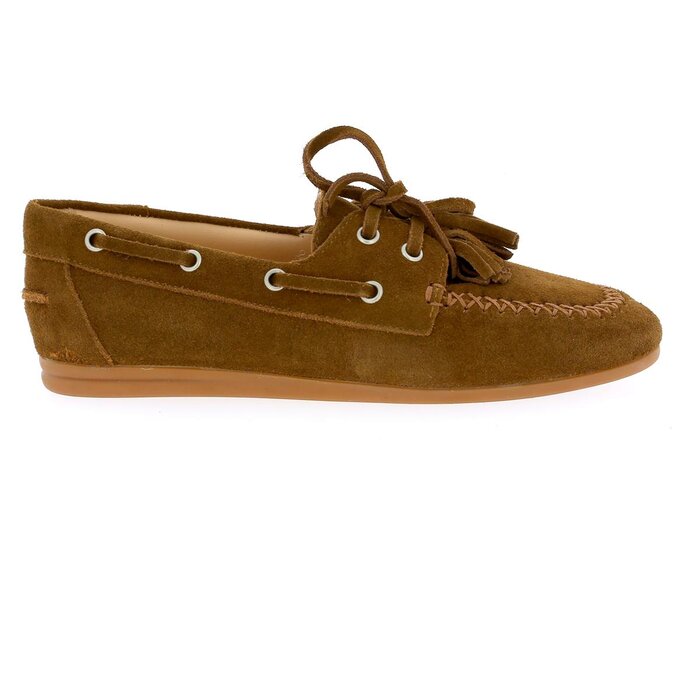 Di Lauro Instappers - instapschoenen cognac