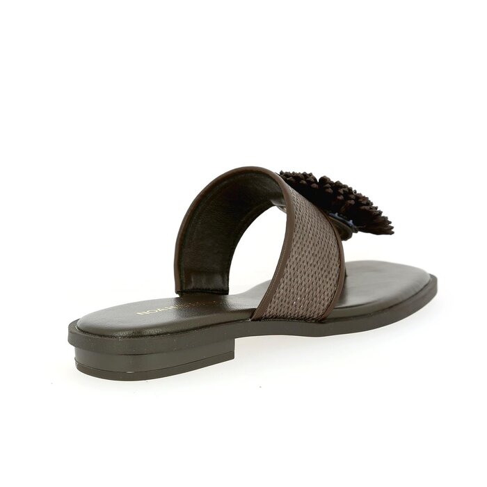 Noa Harmon Muiltjes - slippers bruin