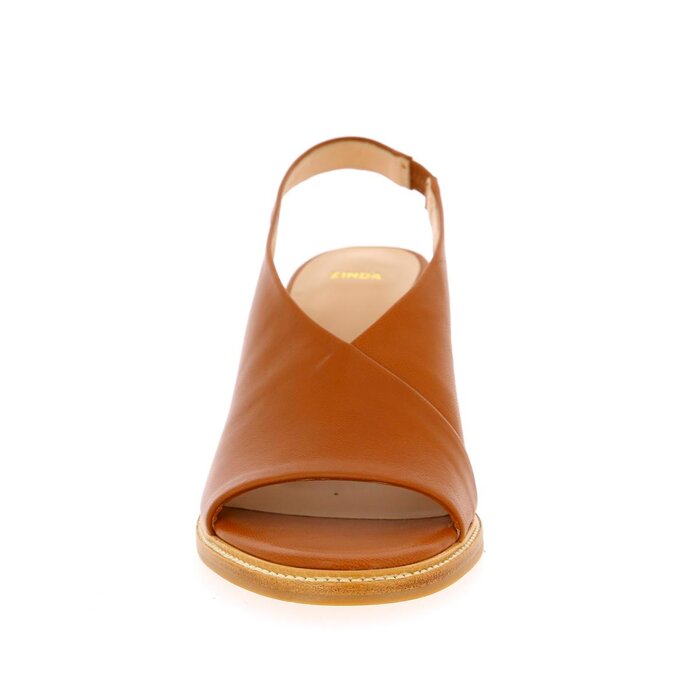 Zinda Sandalen cognac