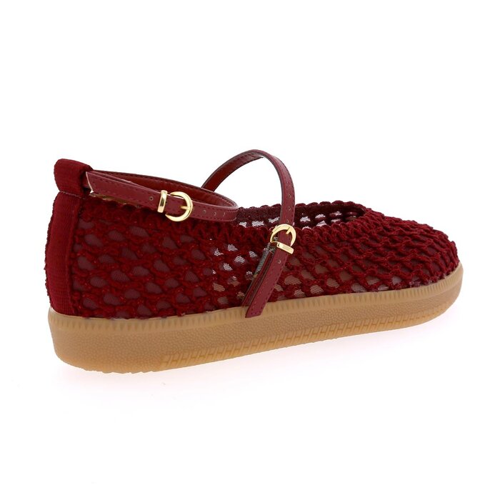 Valentina Ballerines bordeaux