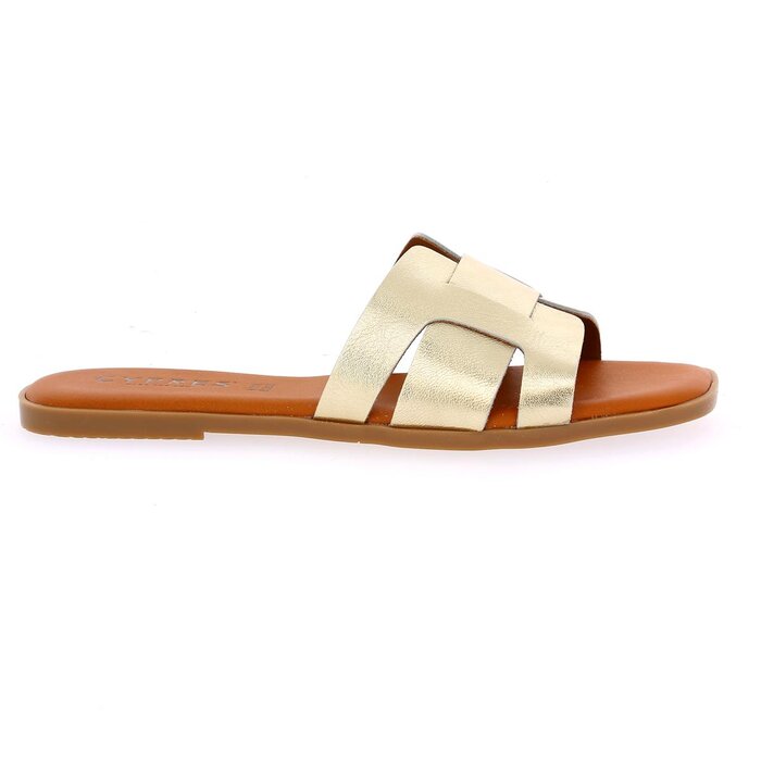 Cypres Muiltjes - slippers platinum