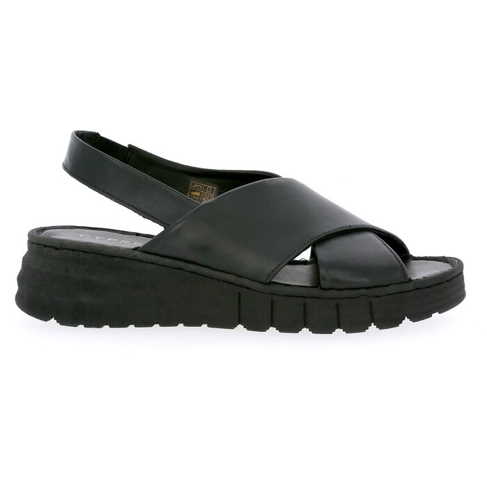 Cypres Sandalen zwart