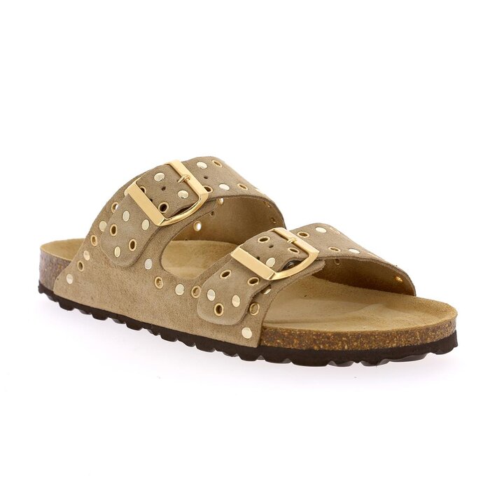 Cypres Muiltjes - slippers beige