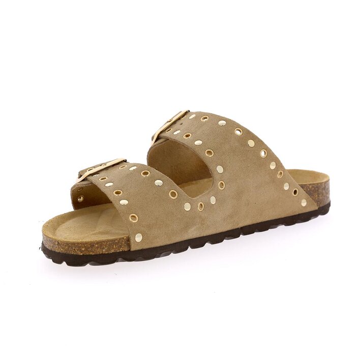 Cypres Muiltjes - slippers beige